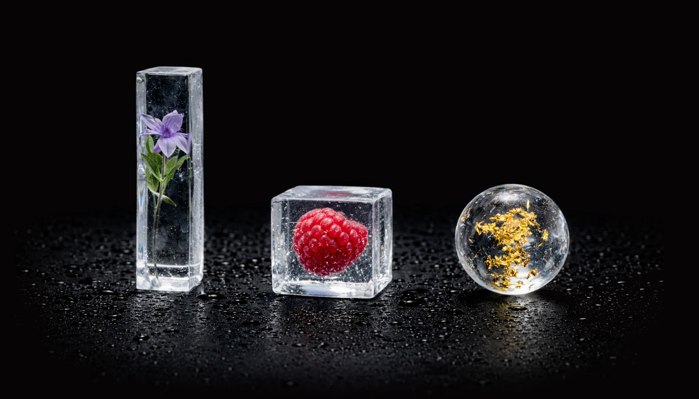 Infused Ice Cubes